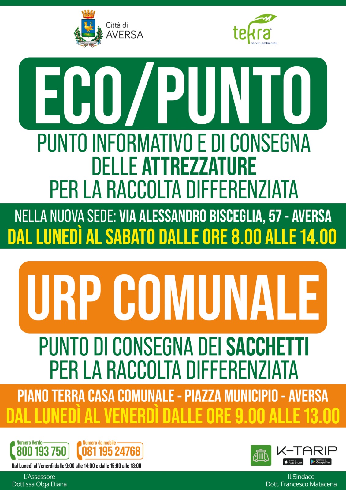 Aversa: nuova sede per l'Eco-Punto